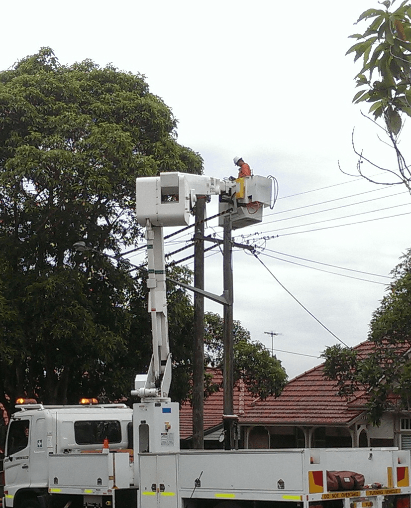 Haberfield poles replacement